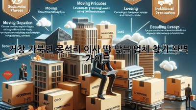 거창 가북면 몽석리 이사, 딱 맞는 업체 찾기 완벽 가이드!